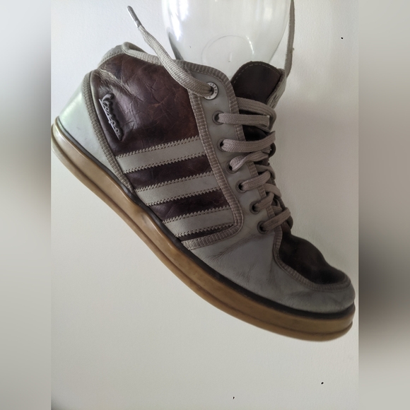 adidas Other - Adidas Vespa Leather high top Sneaker without box Men Us10.5